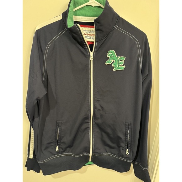 American Eagle Outfitters Other - American Eagle Sportswear Mens M Long Sleeve Full Zip‎ Varsity Track Jacket